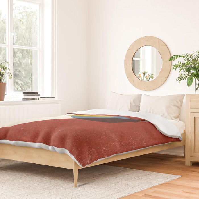 BALLS / Tennis (Clay Court) Duvet Cover Gallery Image 2
