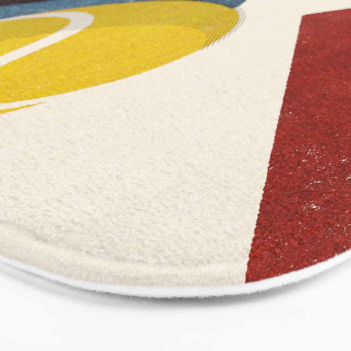 BALLS / Tennis (Clay Court) Bath Mat Gallery Image 3