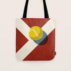BALLS / Tennis (Clay Court) Tote Bag Gallery Image 1