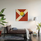 BALLS / Tennis (Clay Court) Wood Wall Art Gallery Image 2