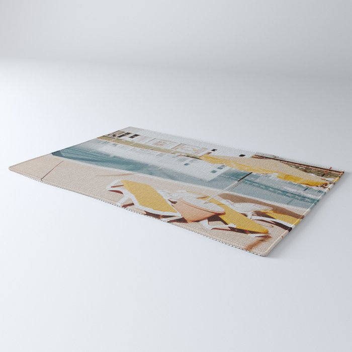 vintage summer poolside Rug Gallery Image 3
