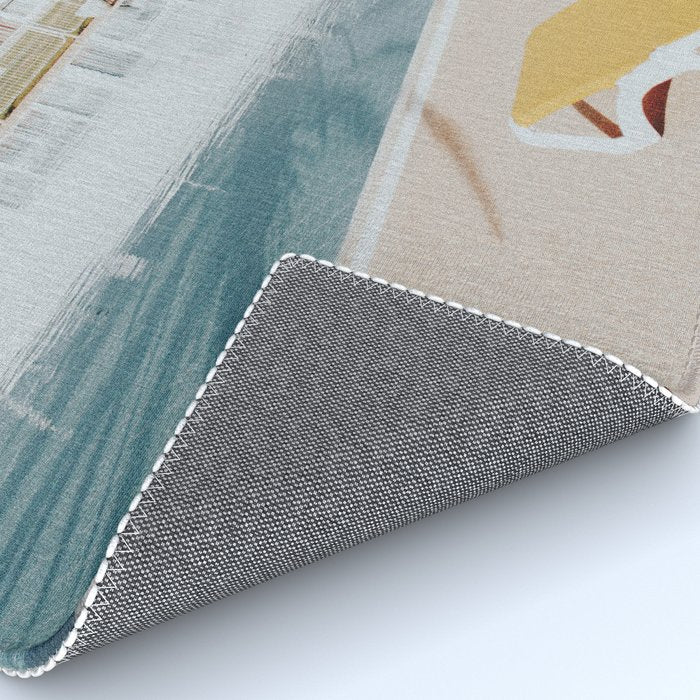 vintage summer poolside Rug Gallery Image 4