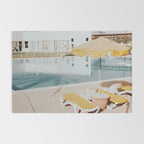 vintage summer poolside Rug Gallery Image 2