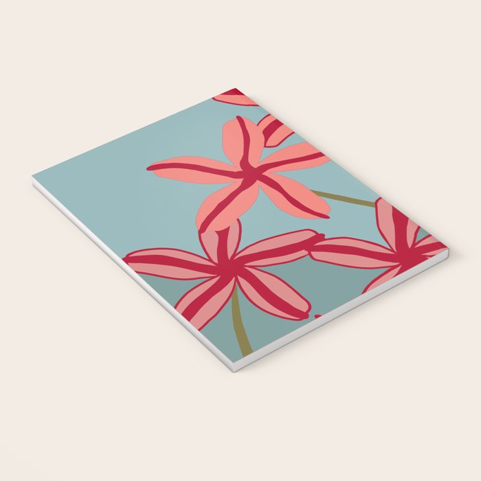 Lilies in shades of red Notebook Gallery Image 3