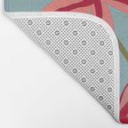 Lilies in shades of red Bath Mat Gallery Image 2