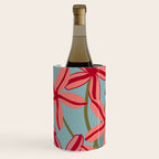 Lilies in shades of red Wine Chiller Gallery Image 1