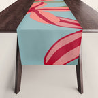 Lilies in shades of red Table Runner Gallery Image 1