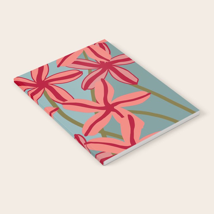 Lilies in shades of red Notebook Gallery Image 1