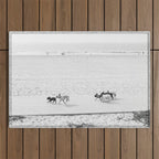 Puppy Traffic, French Bulldogs, Frenchie Art, French Bulldog Gifts Outdoor Rug Gallery Image 1