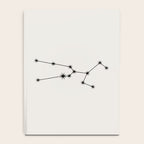 Taurus Zodiac Star Constellation Line Art White Notebook Gallery Image 4