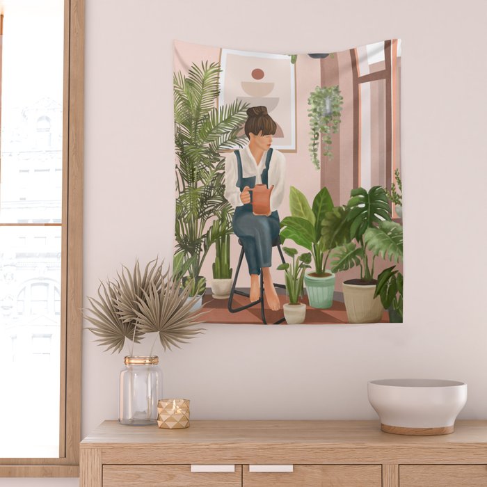 This is a place where I feel at home II Wall Tapestry Gallery Image 2