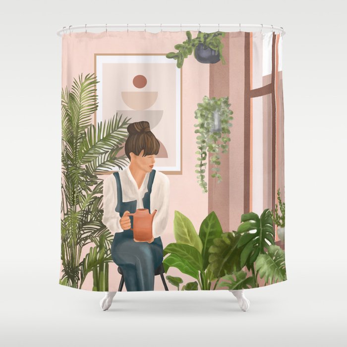 This is a place where I feel at home II Shower Curtain Gallery Image 1