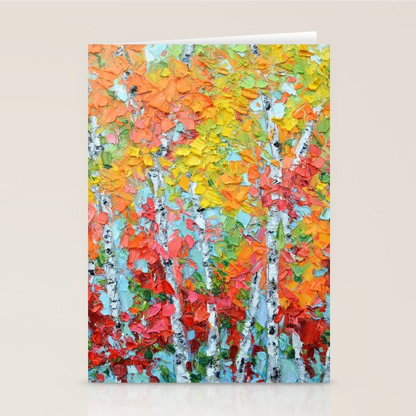 Golden Forest Stationery Card Gallery Image 2