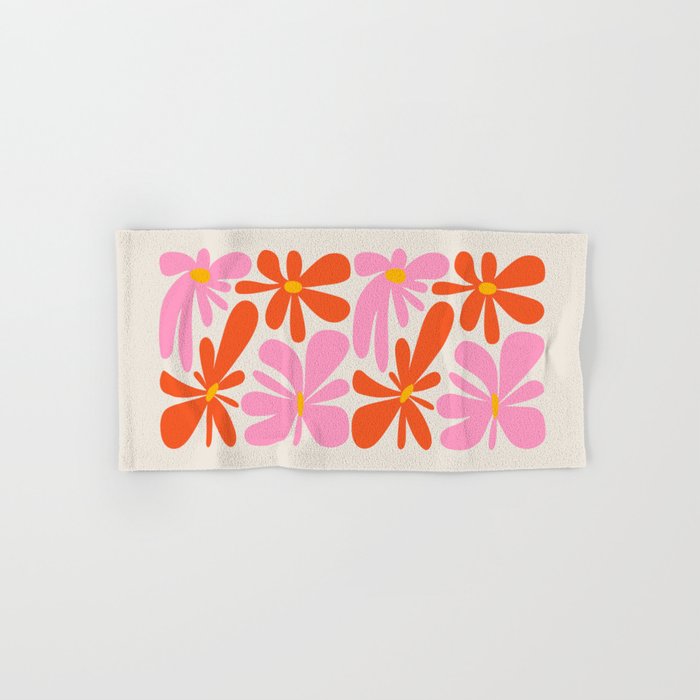 Bloom: Peach Matisse Color Series 04 Bath Towel Gallery Image 1