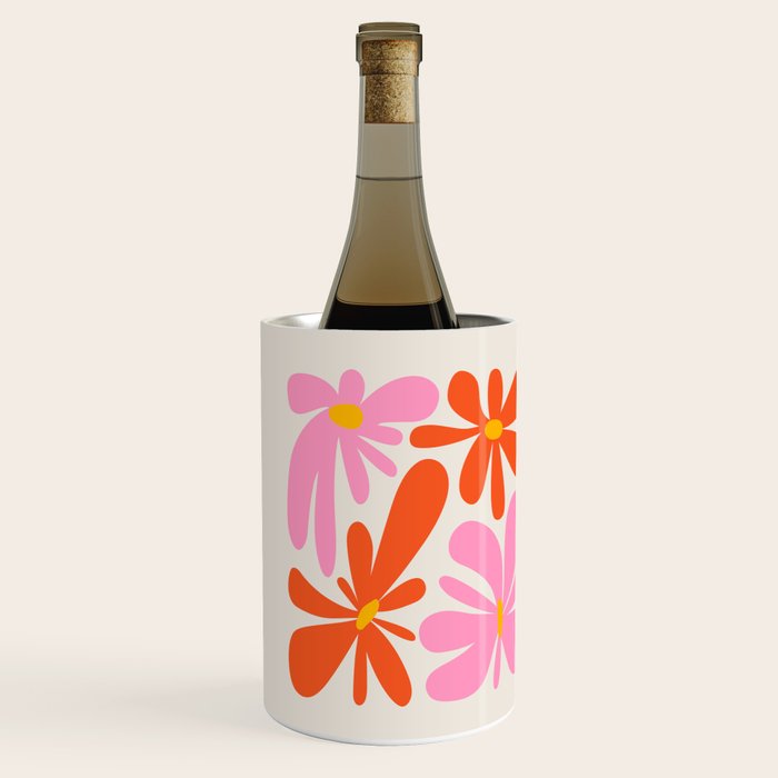 Bloom: Peach Matisse Color Series 04 Wine Chiller Gallery Image 2