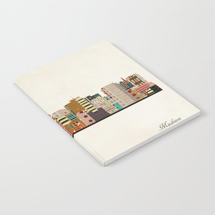 madison wisconsin skyline Notebook Gallery Image 2