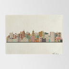 madison wisconsin skyline Rug Gallery Image 2