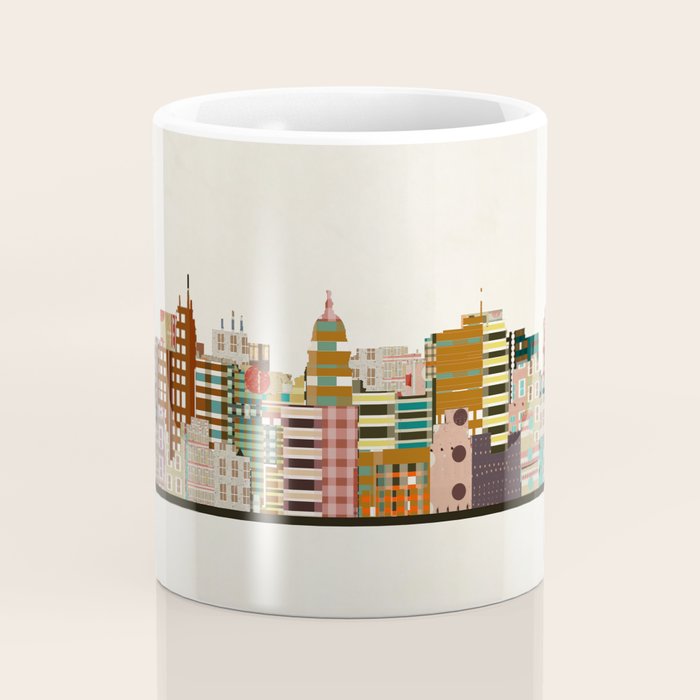 madison wisconsin skyline Coffee Mug Gallery Image 4