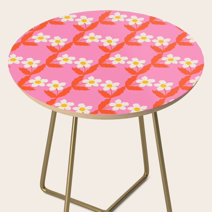 Flower - Magenta vibe Side Table Gallery Image 2