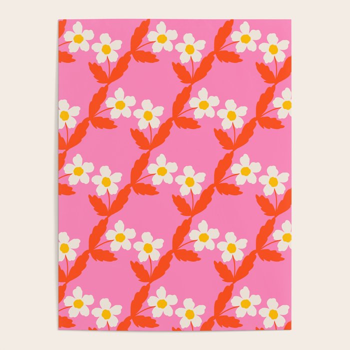 Flower - Magenta vibe Poster Gallery Image 4