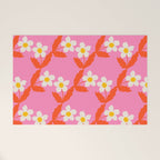 Flower - Magenta vibe Welcome Mat Gallery Image 1