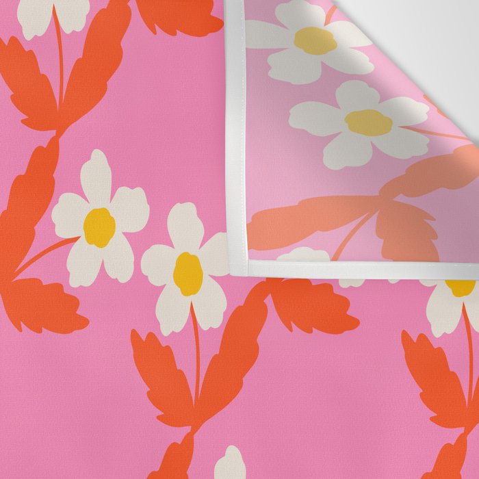 Flower - Magenta vibe Wall Tapestry Gallery Image 3