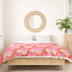 Flower - Magenta vibe Duvet Cover Gallery Image 3