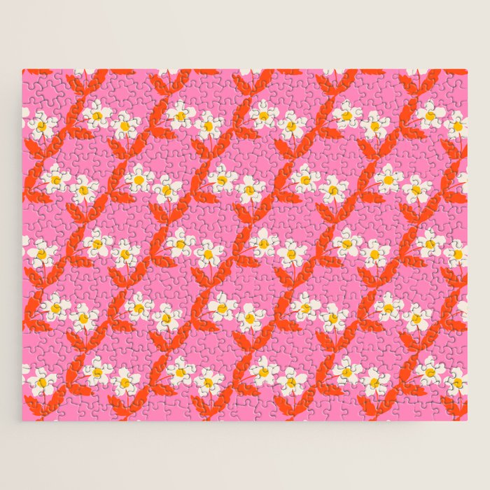 Flower - Magenta vibe Jigsaw Puzzle Gallery Image 1