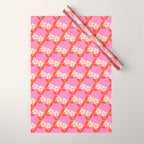 Flower - Magenta vibe Wrapping Paper Gallery Image 1