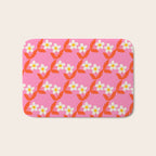 Flower - Magenta vibe Bath Mat Gallery Image 1