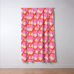 Flower - Magenta vibe Window Curtain Gallery Image 3