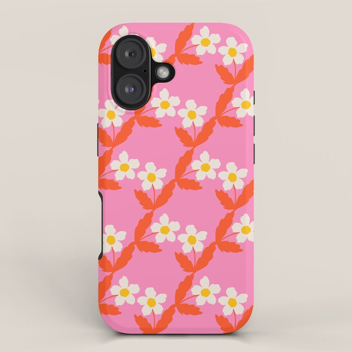 Flower - Magenta vibe iPhone Case Gallery Image 1