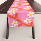 Flower - Magenta vibe Table Runner Gallery Image 1