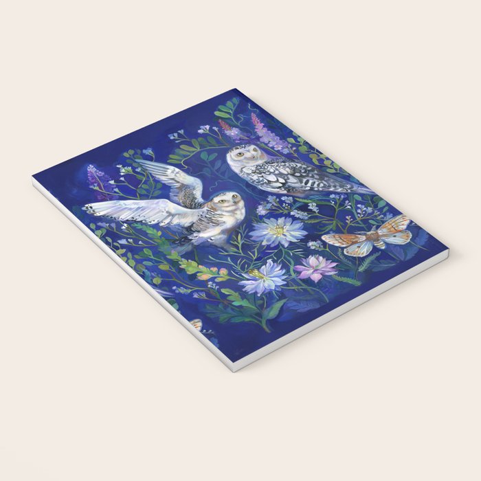 Flower Garden Owls Notebook Gallery Image 3