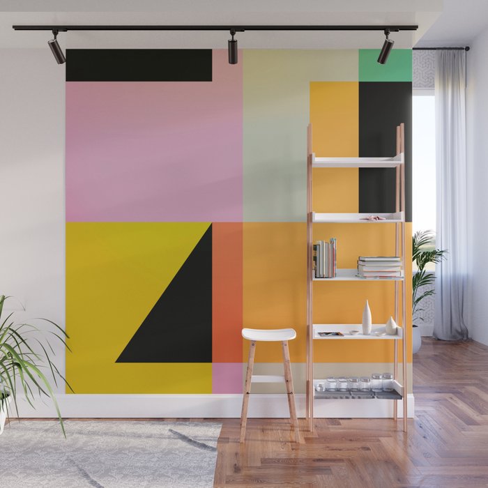 Modern Abstraction 6 Wall Mural Gallery Image 1
