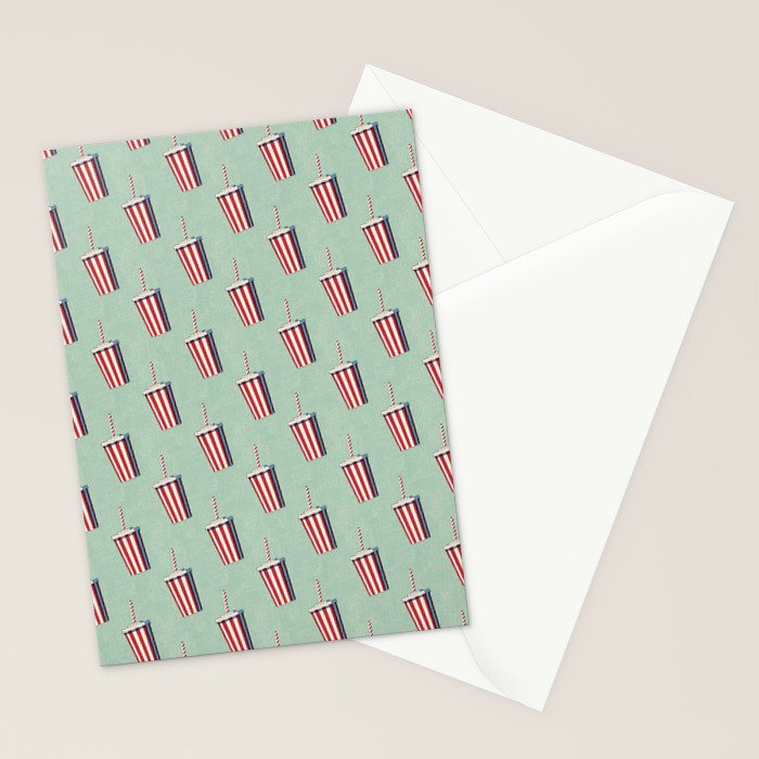 FAST FOOD / Softdrink - pattern Stationery Card Gallery Image 2