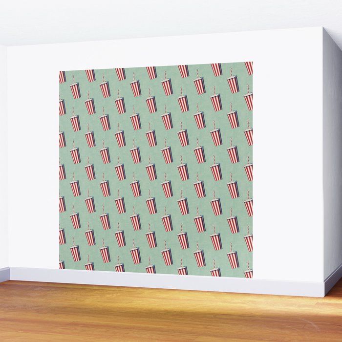 FAST FOOD / Softdrink - pattern Wall Mural Gallery Image 2