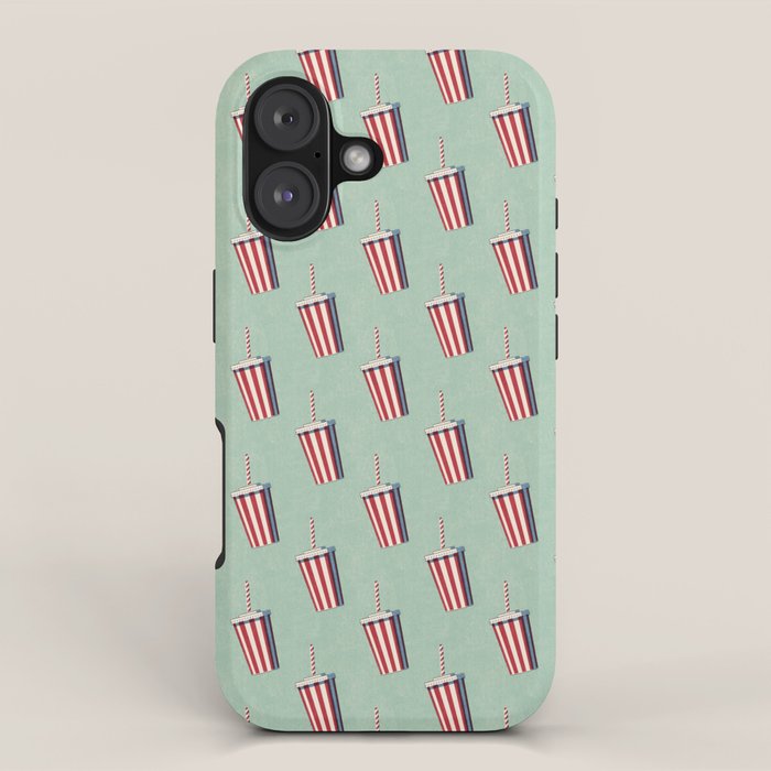 FAST FOOD / Softdrink - pattern iPhone Case Gallery Image 1