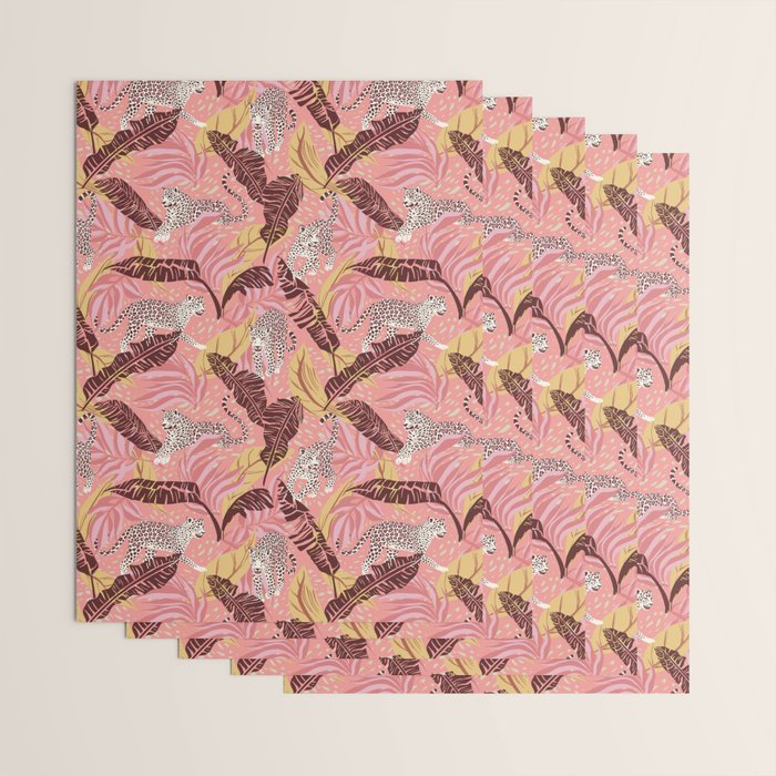 Leopard Crush Pink Wrapping Paper Gallery Image 3