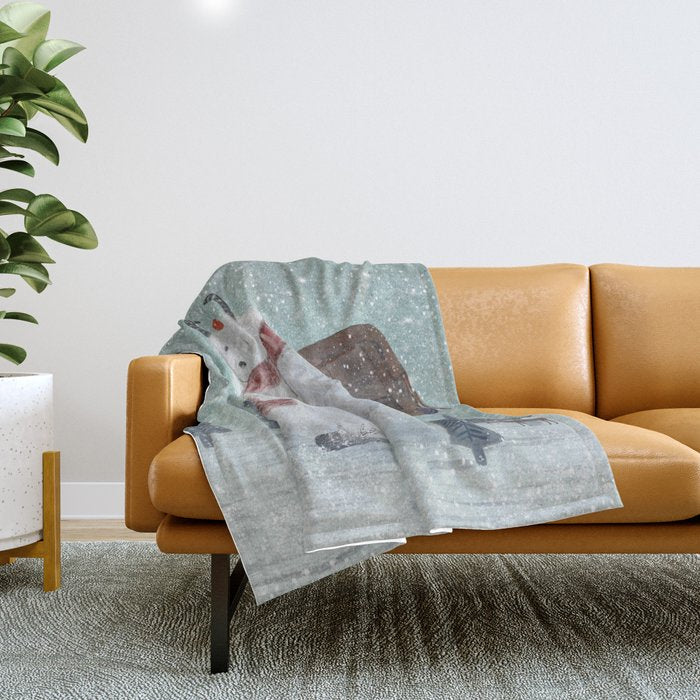 happy trails Throw Blanket Gallery Image 1