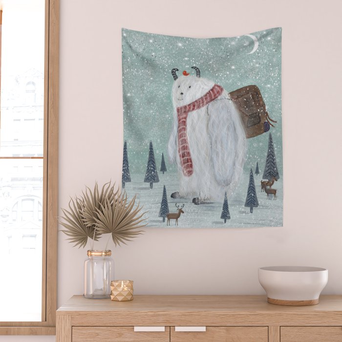 happy trails Wall Tapestry Gallery Image 2