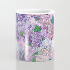 Purple and blue Lilac & Hydrangea - Flower Design Coffee Mug Gallery Image 4