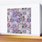 Purple and blue Lilac & Hydrangea - Flower Design Wall Mural Gallery Image 2