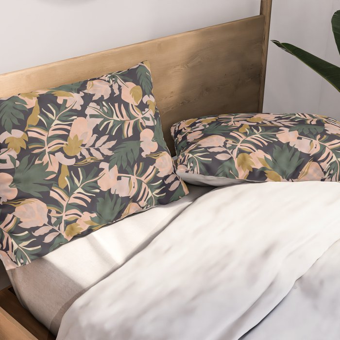 Abstract nature tropical 34 Pillow Sham Gallery Image 2