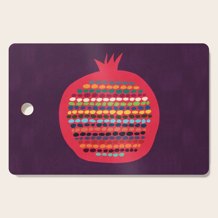 Pomegranate Cutting Board Gallery Image 1