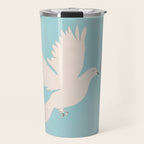 Dove of Peace with Olive Branch Travel Mug Gallery Image 1