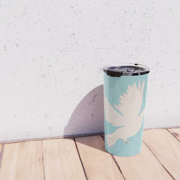 Dove of Peace with Olive Branch Travel Mug Gallery Image 4