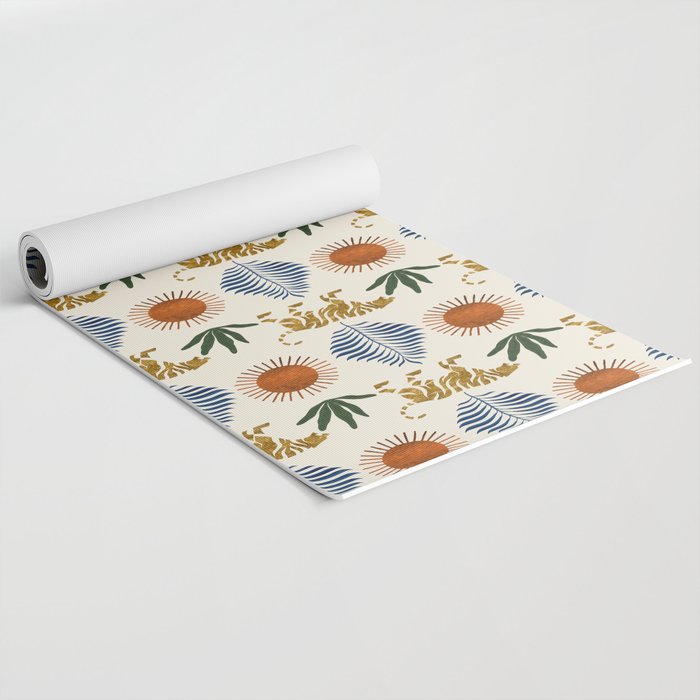 Jungle Tiger Print Yoga Mat Gallery Image 2