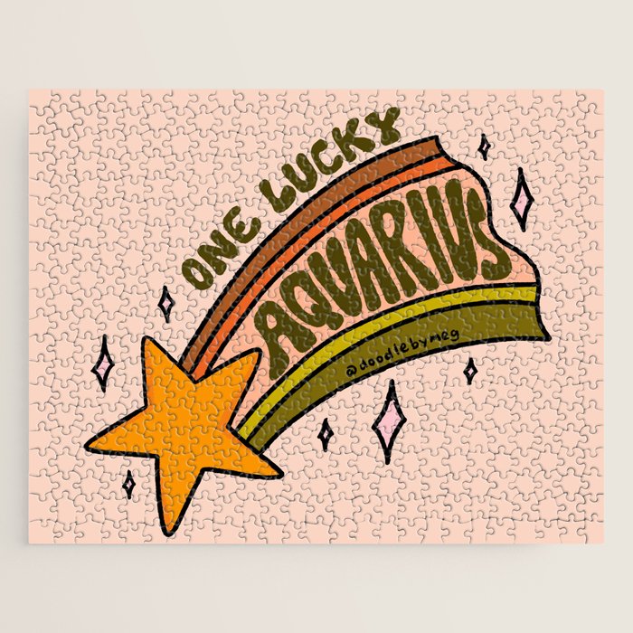 One Lucky Aquarius Jigsaw Puzzle Gallery Image 1