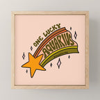 One Lucky Aquarius Mini Art Print Gallery Image 1